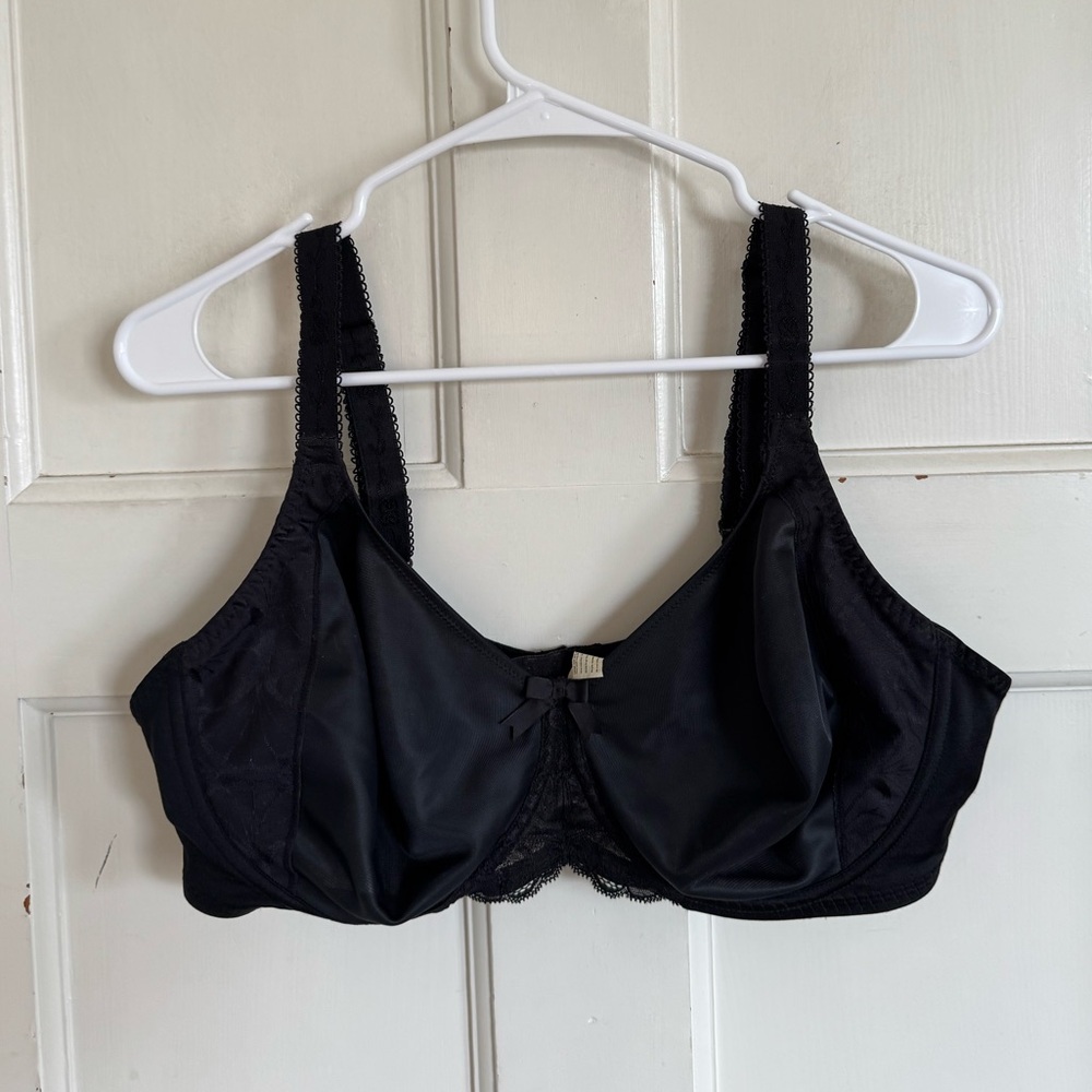 Simone‎ Perele black Eternite underwire bra size 40D